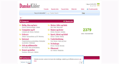 Desktop Screenshot of danskekilder.dk